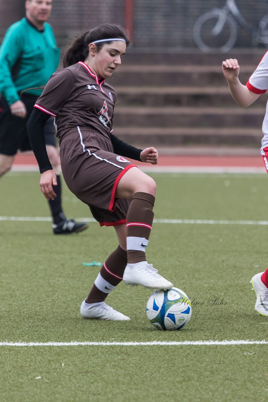 Bild 310 - B-Juniorinnen Walddoerfer - St.Pauli : Ergebnis: 4:1